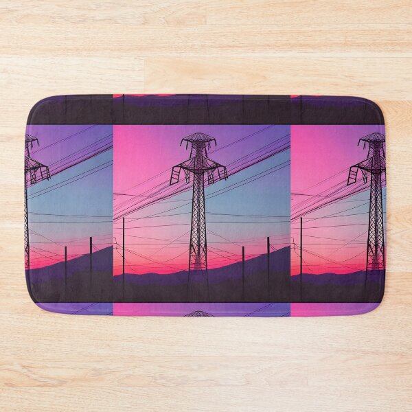 Item preview, Pink and Purple Sky Pylons designed and sold by pinkal.