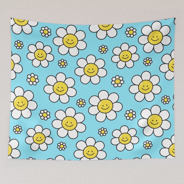 Item preview, Face smile flower pattern designed and sold by Josinta.