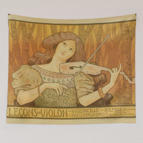 Artikelvorschau, Violine Unterricht Vintage Französisch Werbung entworfen und verkauft von aapshop.