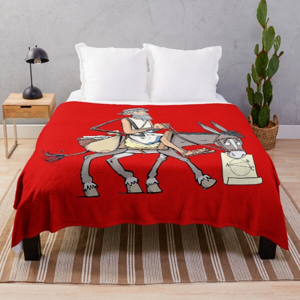 Item preview, Greek mathematician Thales on a donkey holding his theorem on paper designed and sold by duxpavlic.