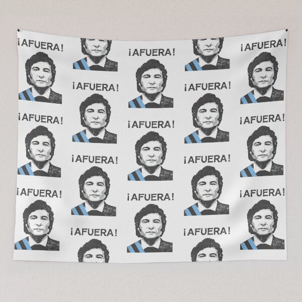 Item preview, Javier Milei Political Argentina designed and sold by tessaaxx.