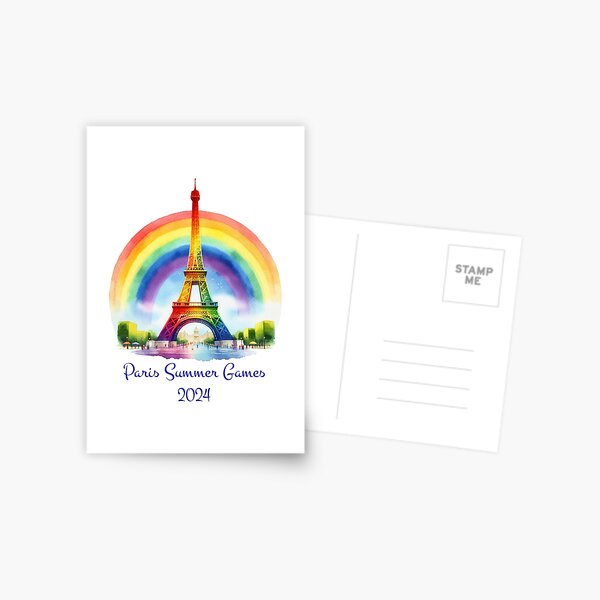 Item preview, Paris summer games 2024 designed and sold by leelandia.