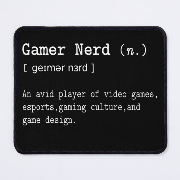 Item preview, Gamer Nerd Typewriter Style Text Design designed and sold by My Cool Store.