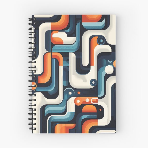 Item preview, Retro Abstract Geometric Pattern Design designed and sold by ML-Media.