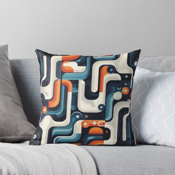 Item preview, Retro Abstract Geometric Pattern Design designed and sold by RGShirtWorks.