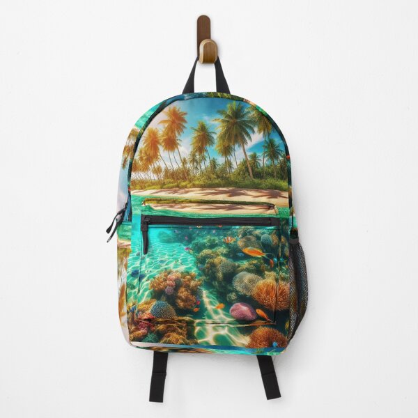 Item preview, Tropical Beach and Fish designed and sold by SeaStarAlex.