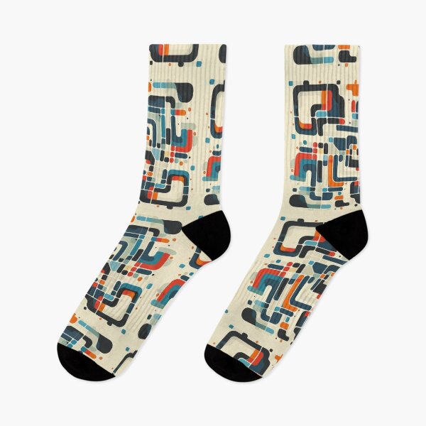 Item preview, Retro Geometric Abstract Pattern designed and sold by RGShirtWorks.