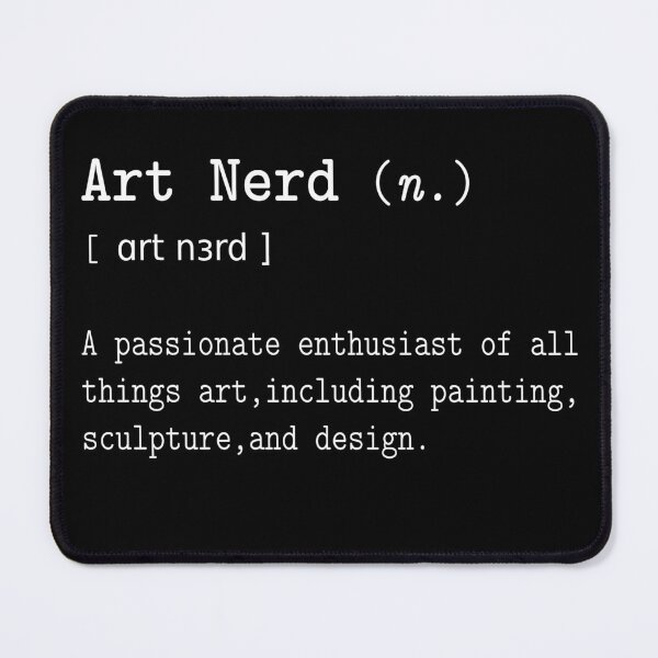 Item preview, Art Nerd Typewriter Style Text Design designed and sold by My Cool Store.