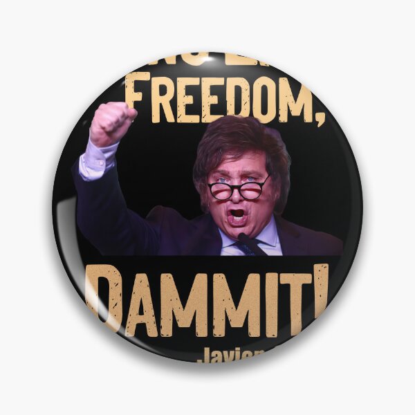 Item preview, Long Live Freedom, Dammit! Inspired by Javier Milei of Argentina designed and sold by tessaaxx.