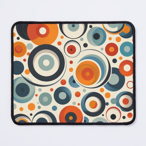 Item preview, Retro Abstract Circle Pattern Design designed and sold by RGShirtWorks.