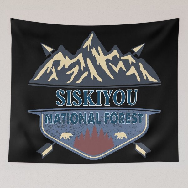 Item preview, Siskiyou National forest  designed and sold by graphic-map.