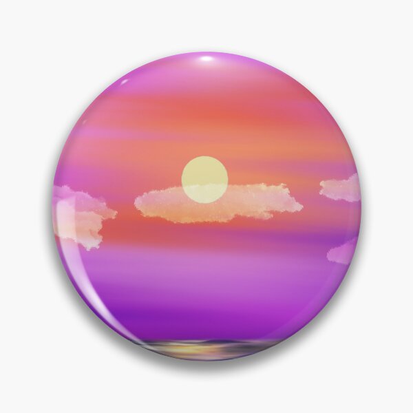 Item preview, Colorful sunset over the sea designed and sold by Discovery1701.