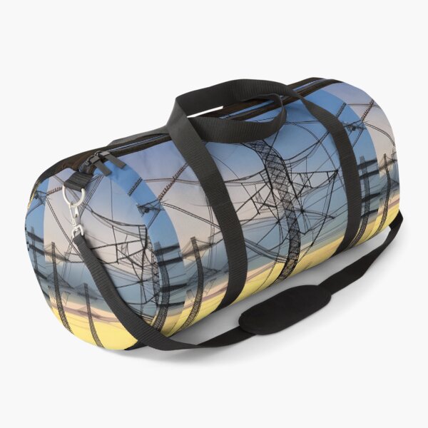 Item preview, Blue and Yellow Sky Pylons designed and sold by pinkal.