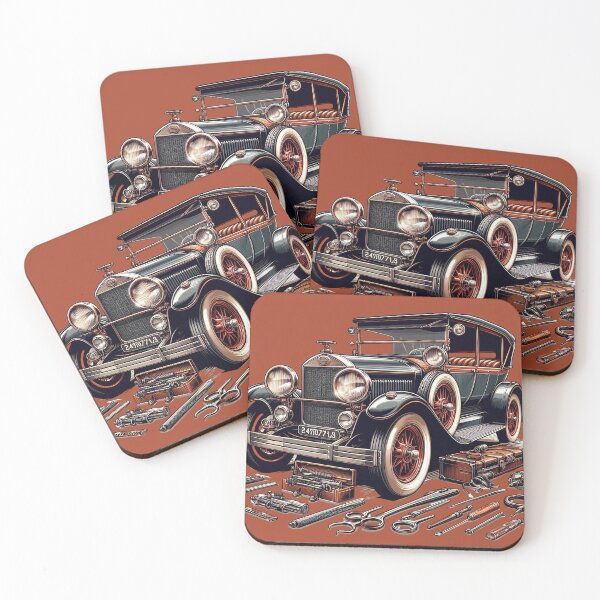 Item preview, Classic Car Vintage Mechanic designed and sold by Indoni.