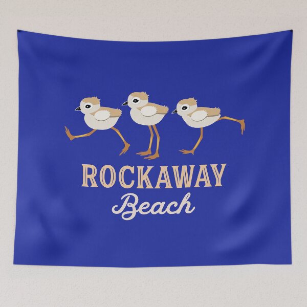 Item preview, Rockaway Beach Queens NY Piping Plovers designed and sold by AntiqueImages.
