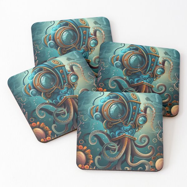 Item preview, Gears of the Deep designed and sold by Retro Type.
