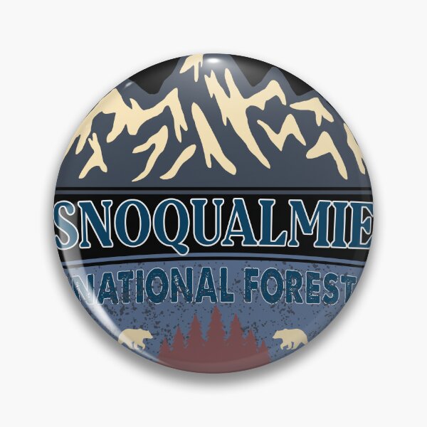 Item preview, Snoqualmie National forest  designed and sold by graphic-map.