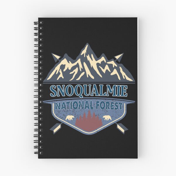 Item preview, Snoqualmie National forest  designed and sold by graphic-map.