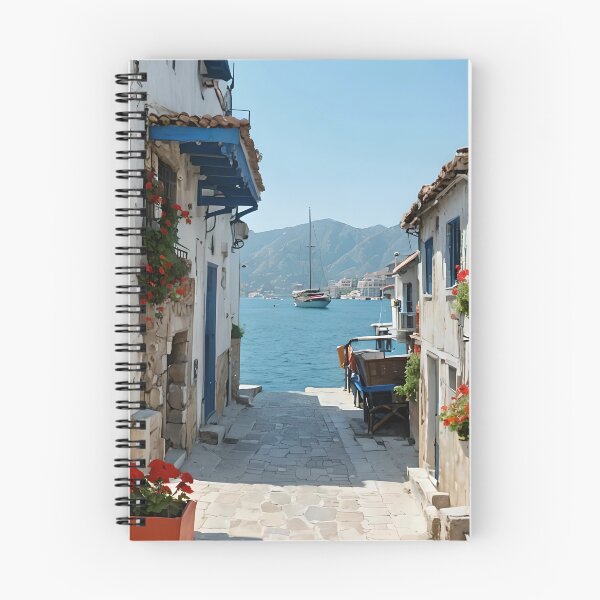 Item preview, White Painted Stone Houses and Cobblestones Of Old Marmaris designed and sold by taiche.