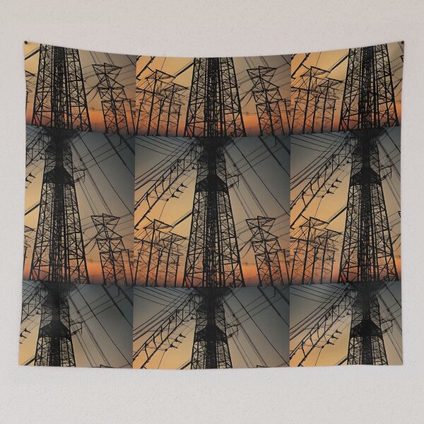 Item preview, Dark Sky Pylons designed and sold by pinkal.