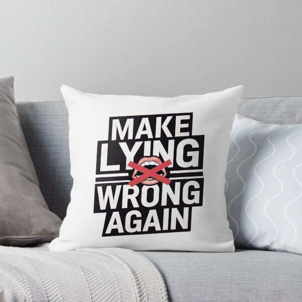 Item preview, Make Lying Wrong Again designed and sold by Maikokol.
