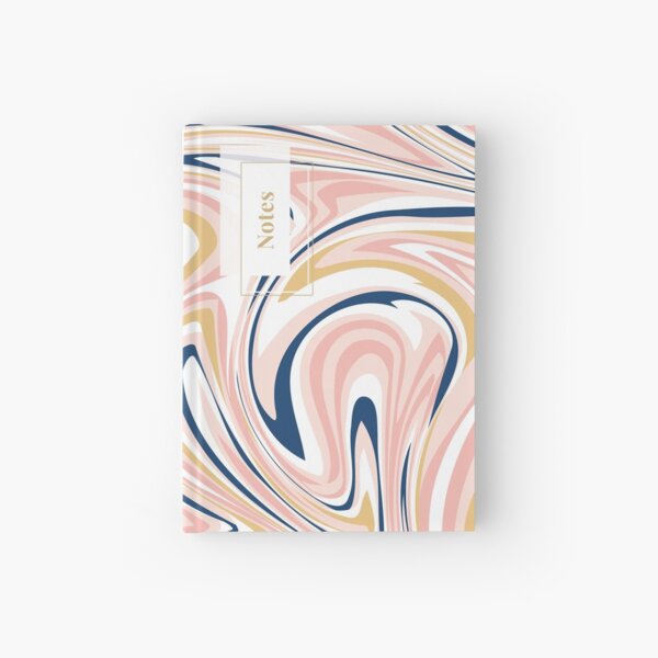 Pink Marble Hardcover Journal