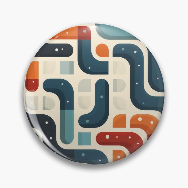 Item preview, Retro Abstract S Pattern Design designed and sold by RGShirtWorks.