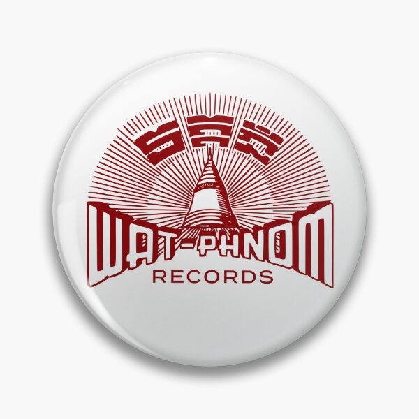 Item preview, Wat Phnom Disques Cambodian Record Label - Red designed and sold by Onodera.