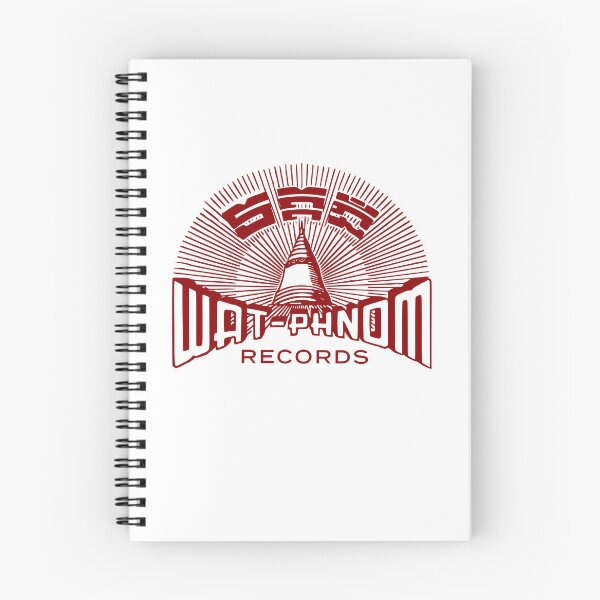 Item preview, Wat Phnom Disques Cambodian Record Label - Red designed and sold by Onodera.