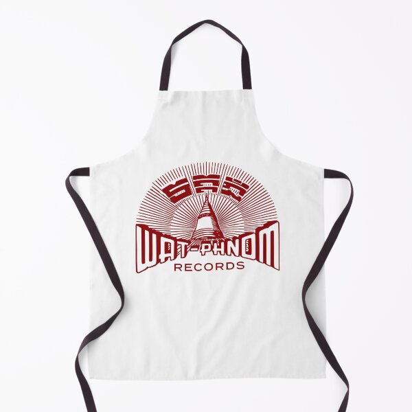 Item preview, Wat Phnom Disques Cambodian Record Label - Red designed and sold by Onodera.