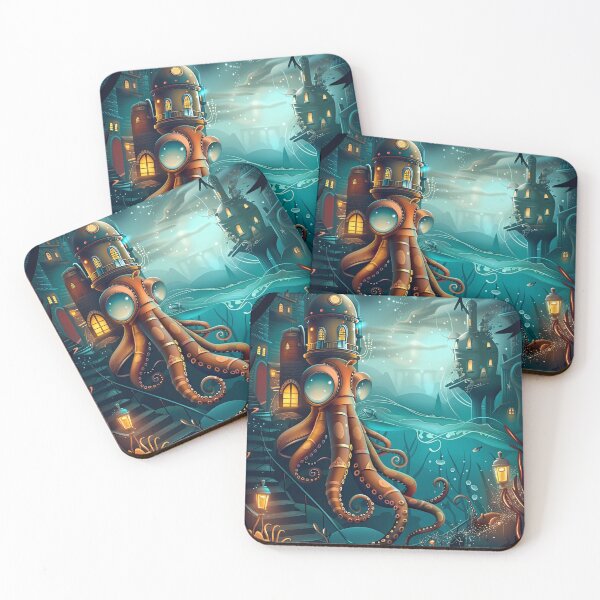 Item preview, Tentacles and Timepieces designed and sold by Retro Type.