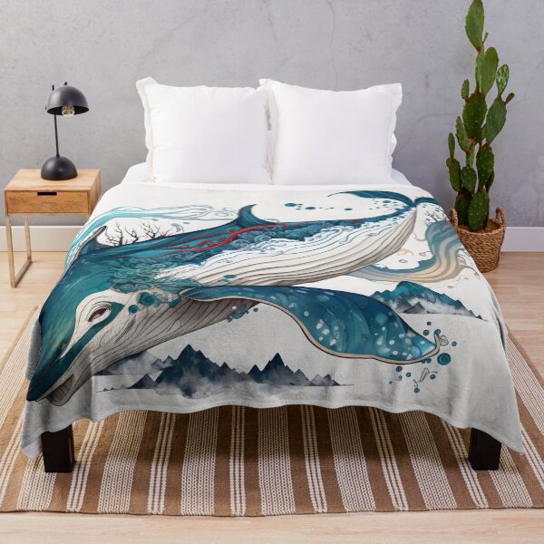 Item preview, A blue whale in okami style designed and sold by The-Chieftain.