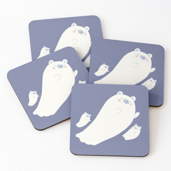Item preview, Cute Bear ghosts designed and sold by Artofmayara.