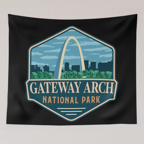 Item preview, Gateway Arch National Park designed and sold by graphic-map.
