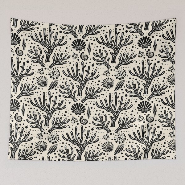 Item preview, Ocean Dream Black & Cream designed and sold by SilverPegasus.