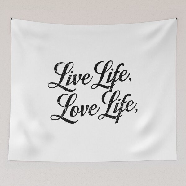 Item preview, Live Life, Love Life designed and sold by MyNiceDesigns.