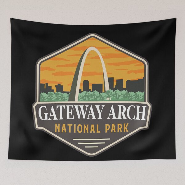 Item preview, Gateway Arch National Park designed and sold by graphic-map.