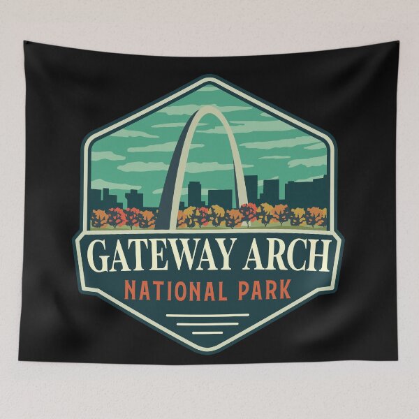 Item preview, Gateway Arch National Park designed and sold by graphic-map.