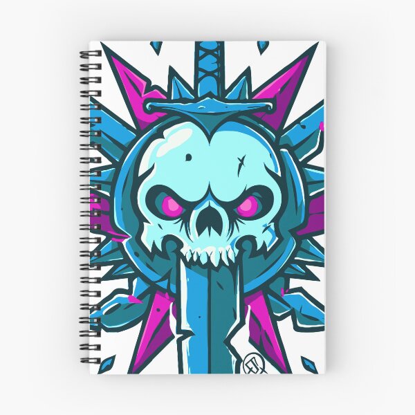 Item preview, Skull with blade designed and sold by eviltorn.