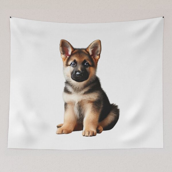 Item preview, German Shepherd Puppy designed and sold by CardsStudio.