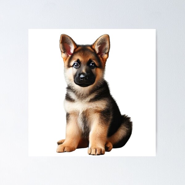 Item preview, German Shepherd Puppy designed and sold by CardsStudio.