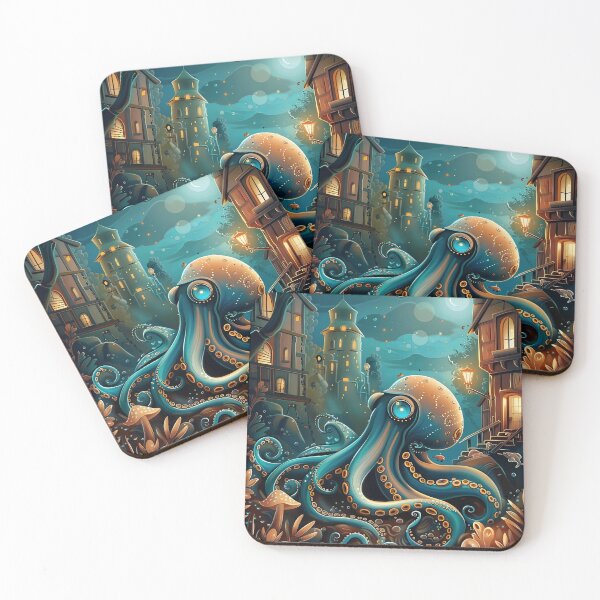 Item preview, The Octopus Engineer designed and sold by Retro Type.