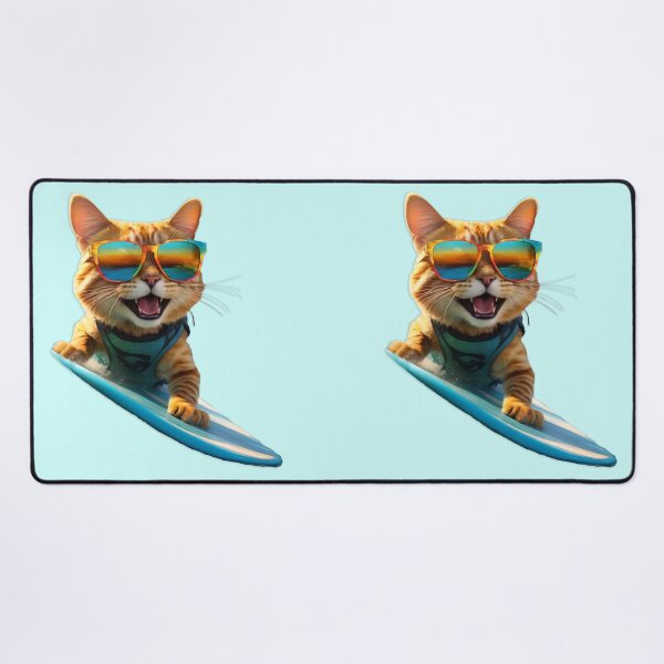 Item preview, Cat surfer designed and sold by GIFT4S.