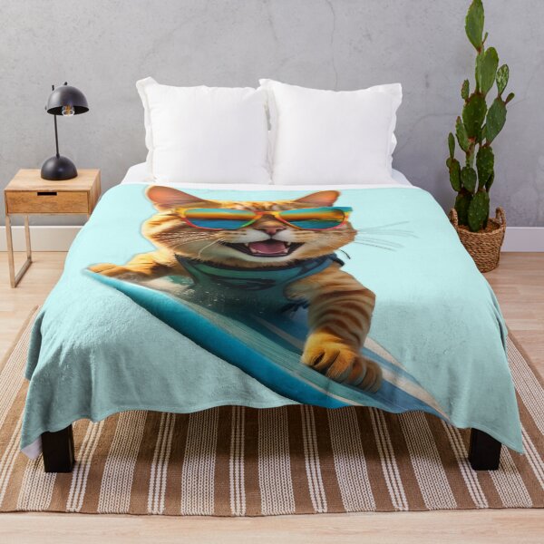 Item preview, Cat surfer designed and sold by GIFT4S.