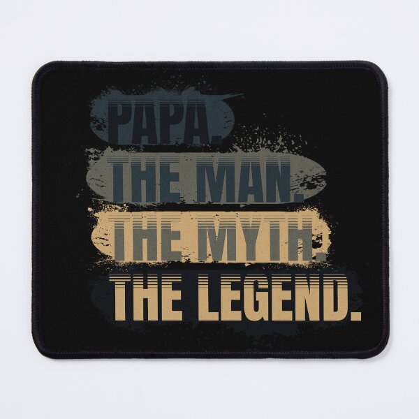 Item preview, papa the man the myth the legend gift father designed and sold by LayersDesign.