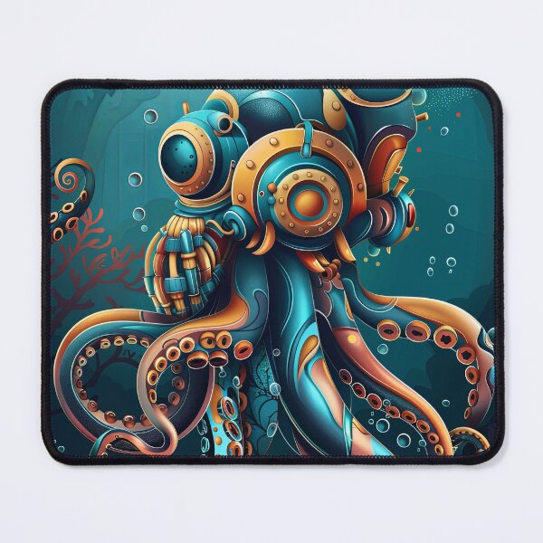 Item preview, Cogwheel Cephalopod designed and sold by Retro Type.