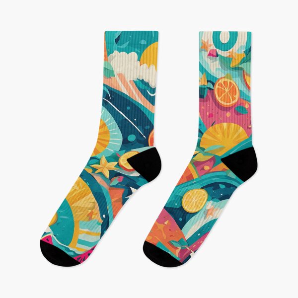 Item preview, Summer Beach Pattern, Abstract Art designed and sold by Burn-Ego.