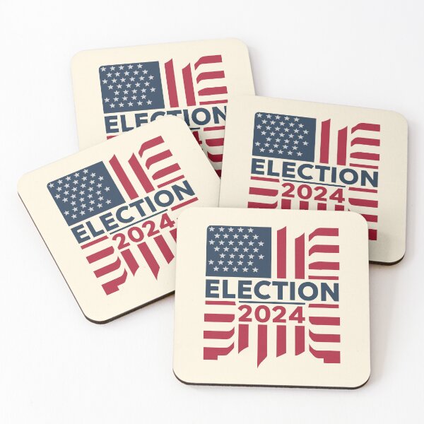 Item preview, 2024 Election Logo - American Flag-Inspired Design for USA Presidential Campaign designed and sold by FEBRICAST.