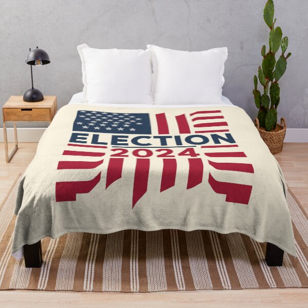 Item preview, 2024 Election Logo - American Flag-Inspired Design for USA Presidential Campaign designed and sold by FEBRICAST.