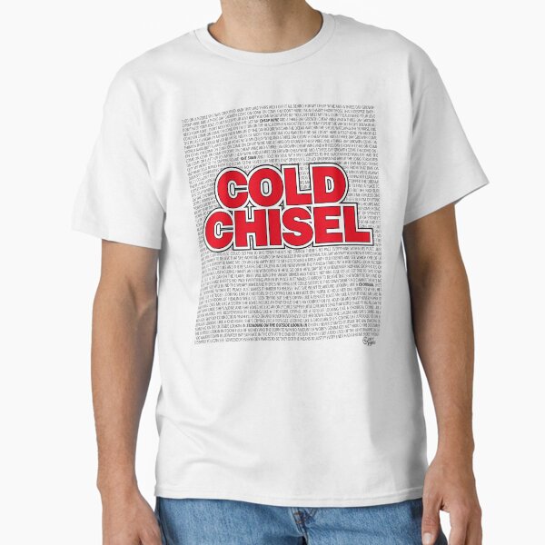 Vista previa del artículo con la obra «Letras de Cold Chisel en español», diseñado y vendido por Ish and Giggles.